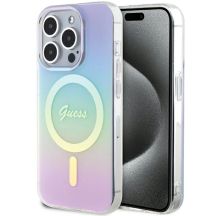 Guess GUHMP15LHITSU iPhone 15 Pro 6.1" purple/purple hardcase IML Iridescent MagSafe