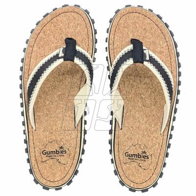 3. Gumbies Corker Flip Flops G-CO-UNI-BL