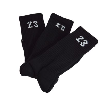 2. Air Jordan Essentials Crew Dri-Fit Basketball Sports Socks, 3-Pack – DA5718-010