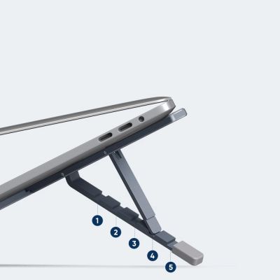 4. Tech-Protect ULS300 Laptop Stand - Gray