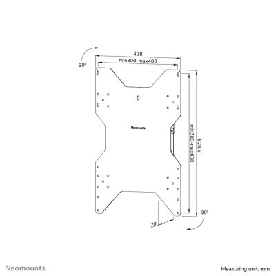 14. Neomounts WL85-515WH16 TV mount 190.5 cm (75") White