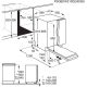11. Built-in dishwasher ELECTROLUX EES47400L