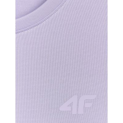10. Women's quick-drying regular training T-shirt 4F 4FWAW25TFTSF1516-34S