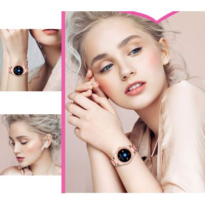 12. Rubicon RNCE82 Pink Women's Smartwatch