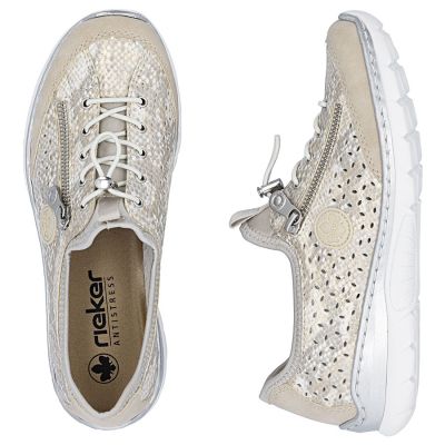 5. Women's sports shoes, openwork gold, Rieker L3252-92
