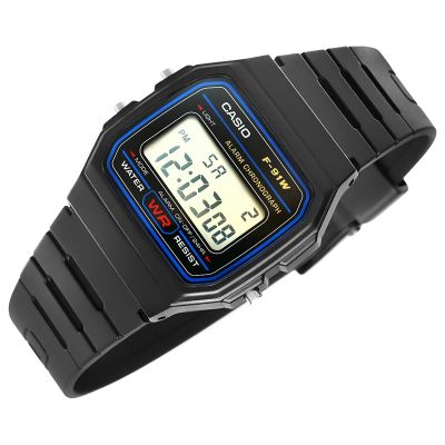 3. Men's Watch CASIO F-91W-1YEG + BOX