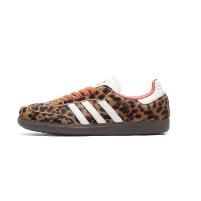 Adidas Samba OG W Leopard Preloved Red shoes JI2734