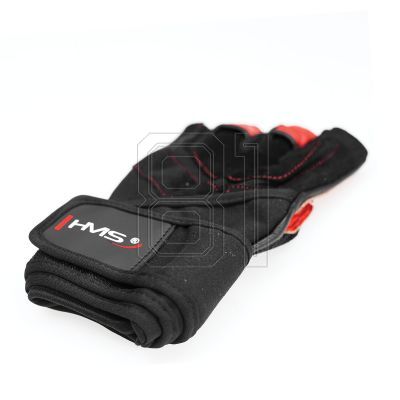 36. Black / Red HMS RST01 gym gloves