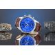 6. Giewont Chronograph Sapphire Silver Blue Men's Watch GW7650-A5