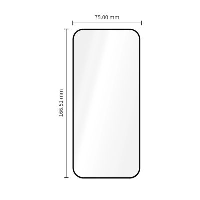 2. Tech-Protect Glass Fit+ 2-Pack Tempered Glass for Xiaomi Redmi 17 4G / 5G - Black