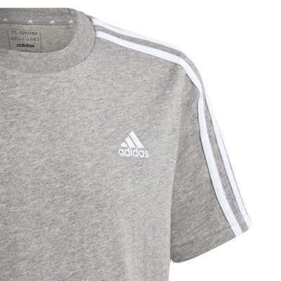 9. adidas Essentials 3-Stripes Cotton Tee Jr IB1669