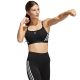 10. adidas Aeroreact Training Light-Support 3-Stripes Bra W HC7862