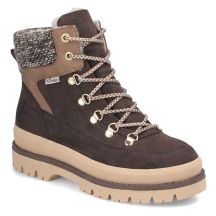 Waterproof Women’s Brown Platform Hiking Boots Rieker Y6210-25