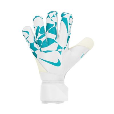 2. Nike Grip3 White-Blue Goalkeeper Gloves HQ0256 100