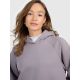 4. Women's sweatshirt with hood, open, 4F 4FRAW25TSWSF2775-25S