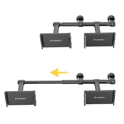 3. Wozinsky Double Headrest Car Phone Holder Black (WTHBK1)