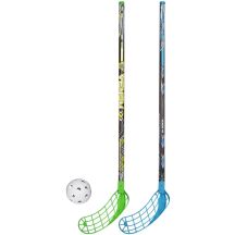 FLOORBALL SET 2 STICKS AND BALL