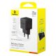 7. Baseus Palm 20W USB-C USB-A Wall Charger - Black