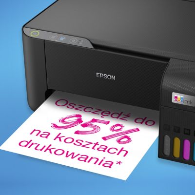 19. Epson EcoTank L3230 Black All-in-One Printer