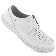 Artiker W HBH73 white leather shoes