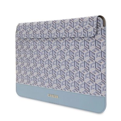 2. Guess GCube Stripes case for a 16" laptop - blue