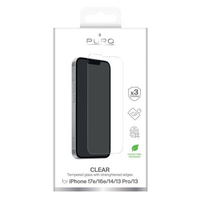 7. Puro Tempered Glass for iPhone 16e/17e