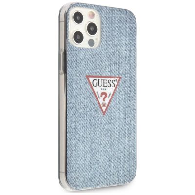 4. Guess GUHCP12LPCUJULLB iPhone 12 Pro Max 6.7" blue/light blue hardcase Jeans Collection
