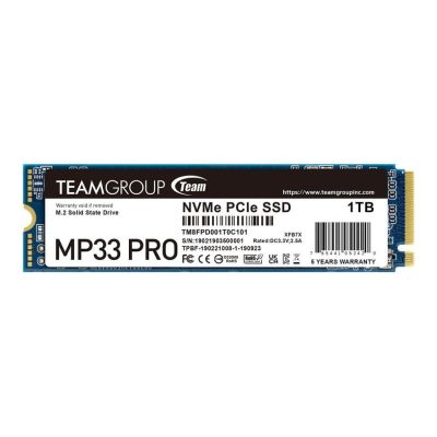 2. Team Group MP33 Pro NVMe SSD, PCIe 3.0 M.2 Type 2280 - 1TB