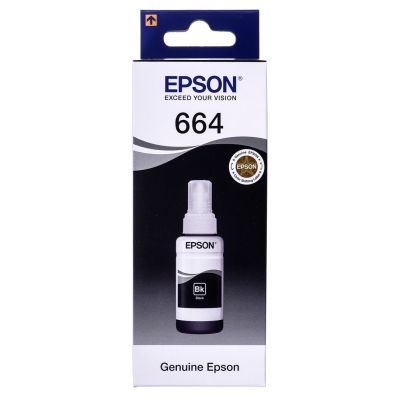 2. Epson C13T66414A ink (original; 70 ml; black)