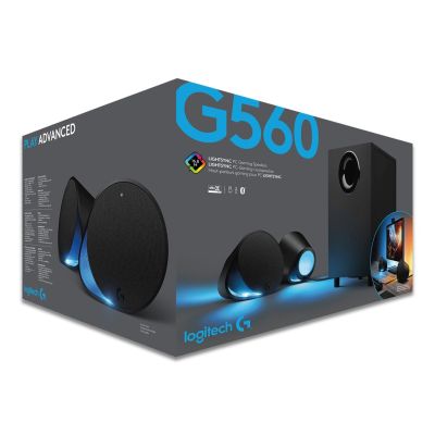 34. Logitech G G560 Speaker Set 120W PC/Laptop Black 2.1 Channels 30W Bluetooth