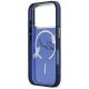7. Karl Lagerfeld IML Choupettes Karl Script Logo MagSafe Case for iPhone 17 Pro Max - Blue