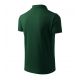 4. Malfini Pique Polo M MLI-203D3 dark green polo shirt