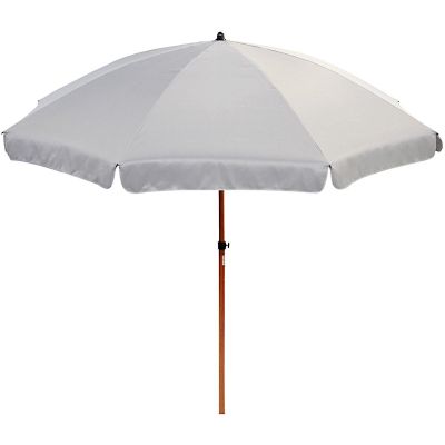 3. GARDEN UMBRELLA 220CM GRAY