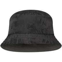 BUFF TRAVEL BUCKET HAT GLINE BLACK-GREY S/MS/M
