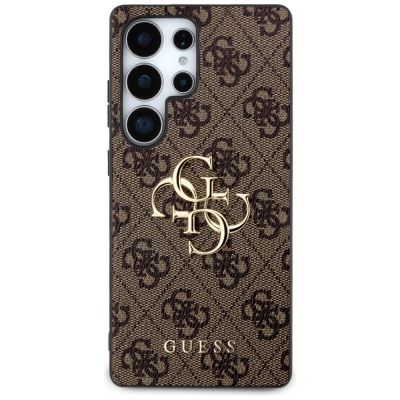 3. Guess Big 4G Logo Classic Logo Case for Samsung Galaxy S25 Ultra Brown