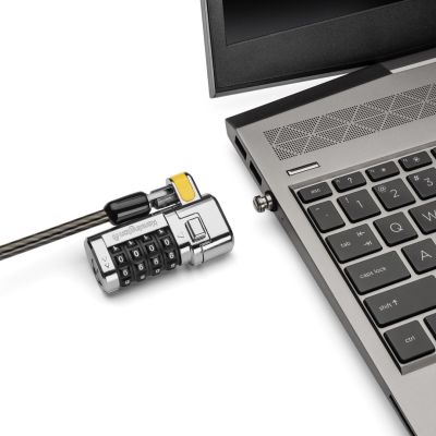 4. Kensington ClickSave 3-in-1 Laptop Lock with Combination Lock