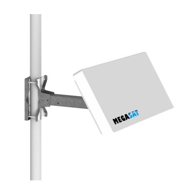 5. Megasat D4 Satellite Antenna 10.7 - 12.75 GHz White