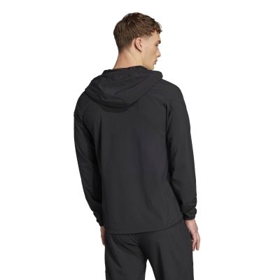 3. adidas Tiro 25 Competition Vis Tech Travel Hoodie - Black JX9502