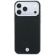 3. BMW Sign Deboss Quilted Metal Logo MagSafe Case for iPhone 18 Pro / 17 Pro - Black