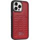 6. Audi Synthetic Leather case with MagSafe for iPhone 14 Pro Max - red