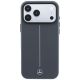 3. Mercedes Leather Semi Wrap with Iconic Line MagSafe Case for iPhone 18 Pro Max / 17 Pro Max - Dark Gray