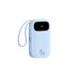 3. Baseus EnerFill FC31 Qpow 3 Ultra 20000mAh 45W Power Bank with Digital Display and Included Cable - Blue
