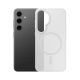 24. 3mk Smoke MagCase for Samsung Galaxy S25 - white-transparent