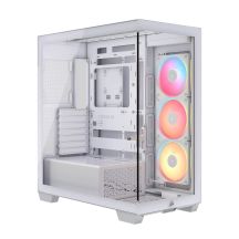 CORSAIR 3500X LX-R RGB iCUE LINK White Tempered Glass Mid-Tower Computer Case