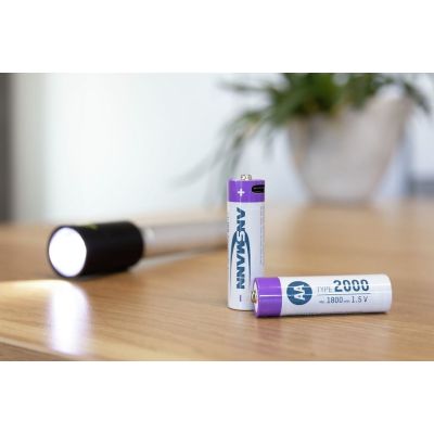 16. Ansmann 1312-0036 household battery Rechargeable AA battery Lithium-Ion (Li-Ion)