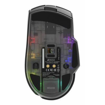 8. Skiller SGM50W RGB Optical Mouse Black + Station