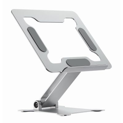 22. GEMBIRD FOLDABLE NOTEBOOK STAND 15.6" SILVER