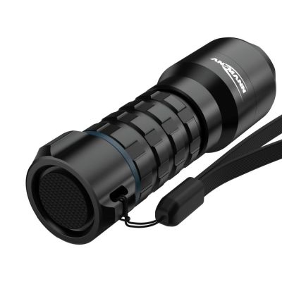 4. Ansmann TS450RF Black LED Handheld Flashlight