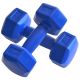 6. Composite dumbbell 1kg EB FIT blue 588945