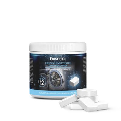 3. Frischer washing machine cleaning tablets 12 pcs